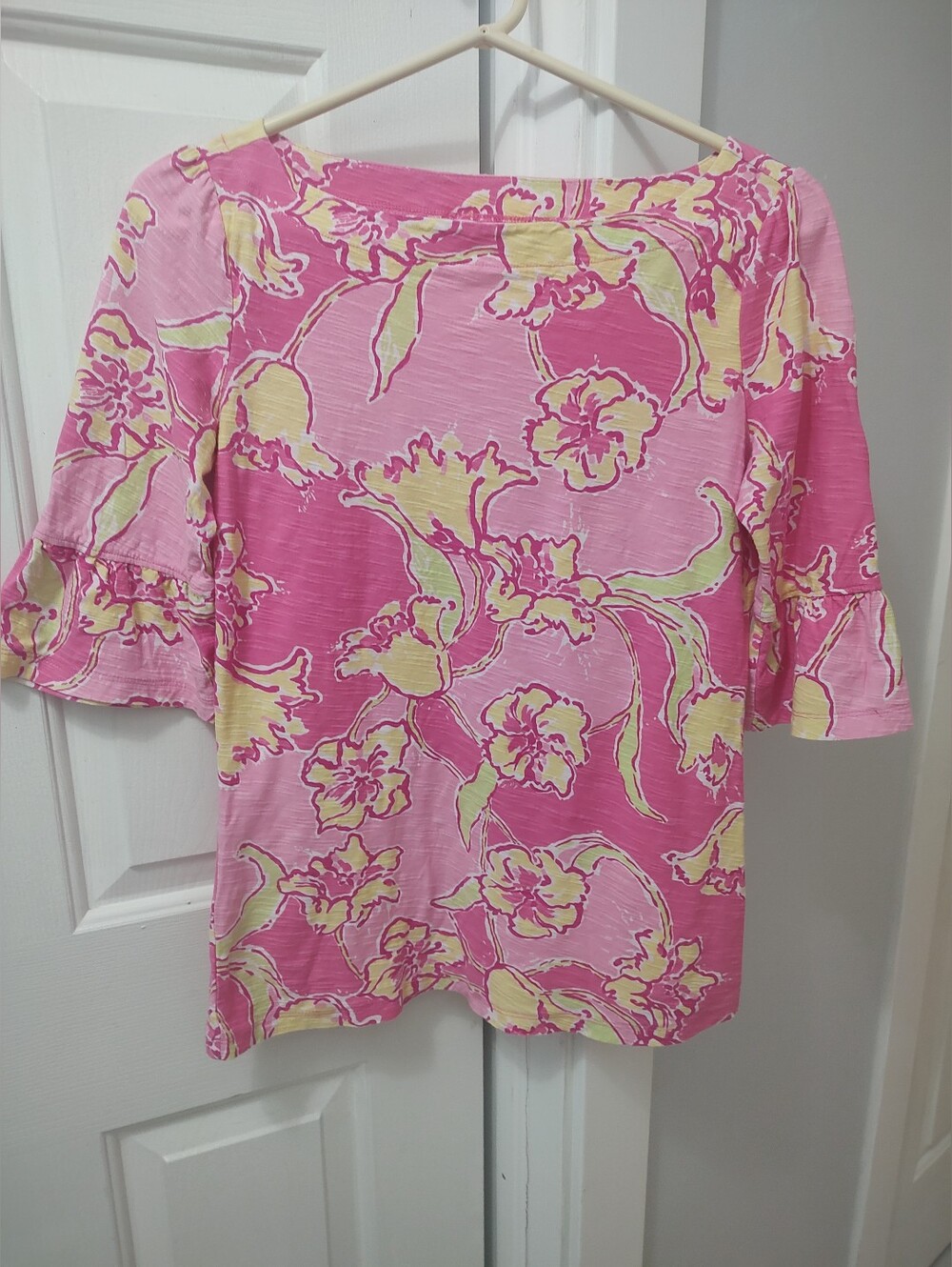 Lilly Pulitzer Top (M) Pink/Yellow